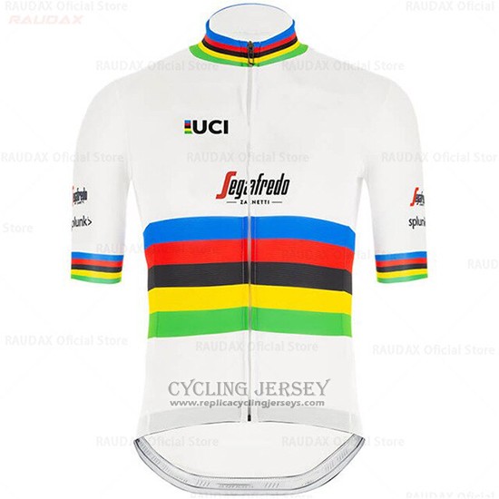 2020 Cycling Jersey UCI World Champion Segafredo Zanetti Short Sleeve And Bib Short